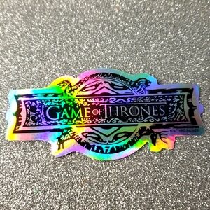 10/$10 GAME OF THRONES waterproof Sticker Holographic